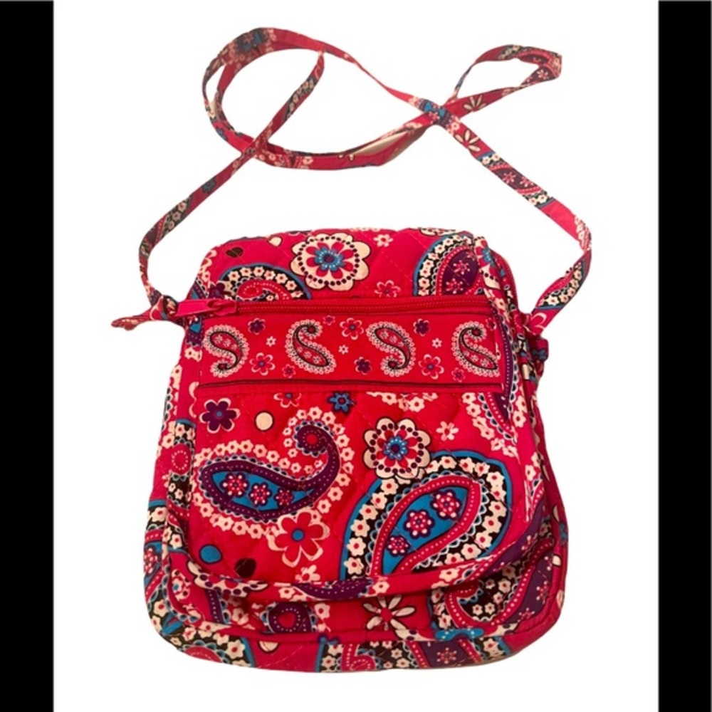 Pink Paisley Cross Body Bag NWOT